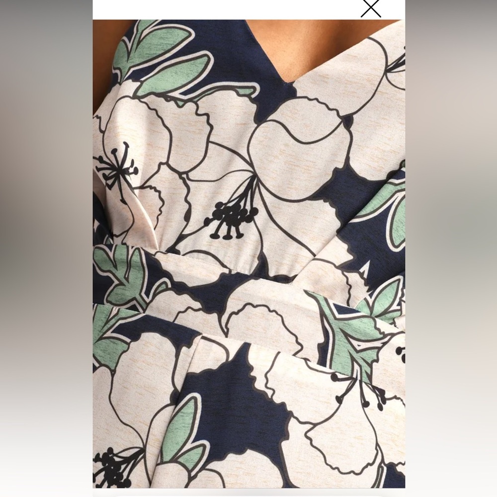 Lulu’s NWT Floral Romper - Picture 5 of 9